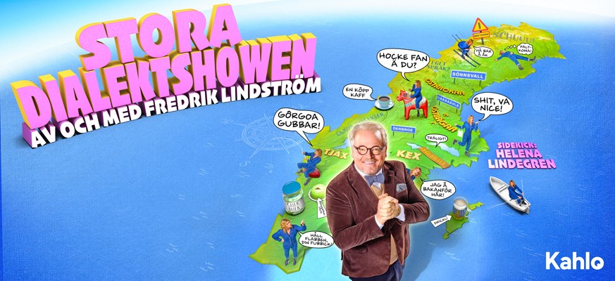 Stora Dialektshowen - Av och med Fredrik Lindström